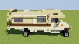 Minecraft Custom Ford Motorhome Schematic (litematic)